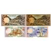 Image 2 : Central Bank of Somalia, 1980-89 Assortment of 4 Issued Banknotes