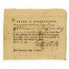 Image 1 : State of Connecticut, 1782 Pay-Table Promissory Note Signed by Fenn Wadsworth and Oliver Wolcott Jr.