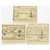 Image 1 : State of Connecticut, Pay-Table Office, 1785-86 Lot of 3 Tax Signed by Oliver Wolcott Jr.