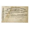 Image 1 : Scarborough & Whitby Railway Co., 1870's Proof Stock Certificate