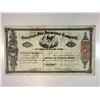 Image 1 : Guardian Fire Insurance Company of the City of New York, 1865 I/C Stock Certificate.