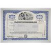 Image 1 : Playboy Enterprises, Inc., 1990 Class B I/U Stock Certificate