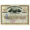 Image 1 : Atchison, Topeka & Santa Fe Railroad Co., 1887, I/C Stock Certificate