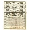 Image 1 : Baltimore and Ohio Rail Road Co., 1876, Group of I/C Stock Certificates