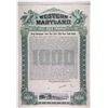 Image 1 : Western Maryland Railroad Co., 1902 Specimen Bond