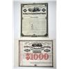 Image 3 : North Eastern Railroad Related Checks, Stocks and Bonds, ca.1850 to 1882