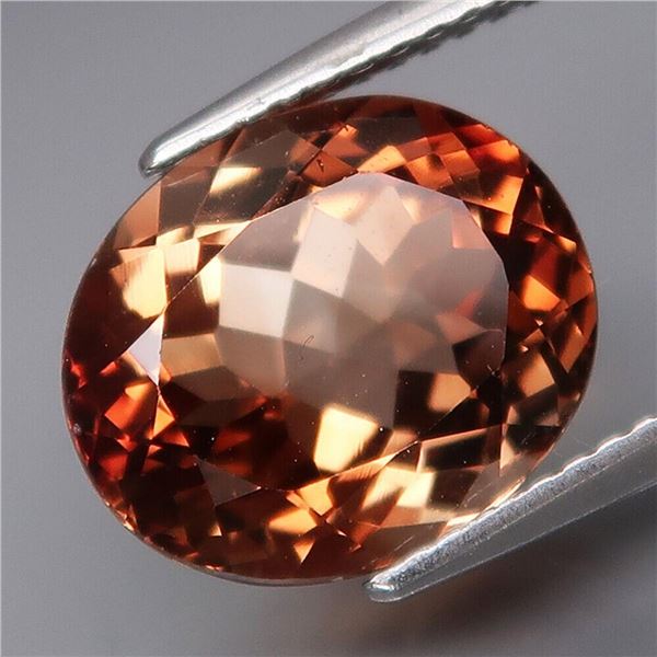 Natural Brazil Imperial Champagne Topaz 6.00 Cts