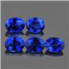Image 1 : Natural Intense Blue Sapphire 5 Pcs [Flawless-VVS]