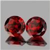 Image 1 : Natural Burma Dark Red Spinel Pair{Flawless-VVS1}