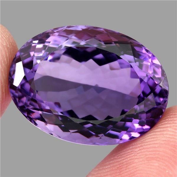 Natural Purple Amethyst 34.65 Cts Unheated