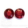 Image 1 : Natural Pigeon Blood Ruby Pair 2.82 Cts