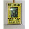 Image 1 : ALICE COOPER AUG 25 1972 SCHOOLS OUT CONCERT POSTER