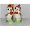 Image 2 : VINTAGE YOUNG ROOSTER SALT AND PEPPER SHAKER SET