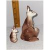 Image 7 : ADORABLE ! KANGAROO AND JOEY SALT AND PEPPER SHAKER SET