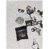 Image 2 : LOT OF JUNK JEWELLERY LOT INCLUDING STERLING SILVER GEMSTONE RING
