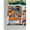 Image 2 : LOT OF 2 POKEMON BLANK BOOKS AND ANIME NARUTO BOOKS
