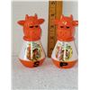 Image 2 : RCMP CHIPMAN NEW BRUNSWICK COW SALT AND PEPPER SHAKER SET