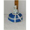 Image 1 : ANTIQUE PORCELAIN LADY PIN CUSHION