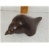 Image 1 : VINTAGE WOOD IRONSTONE SNAIL SCULPTURE