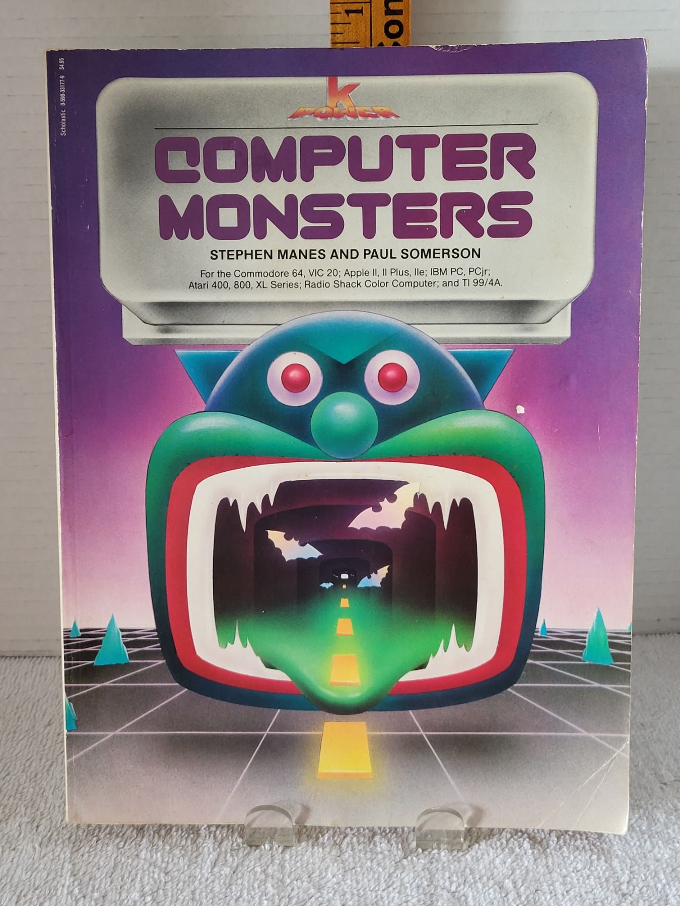 VINTAGE COMPUTER MONSTERS PROGRAMMING BOOK