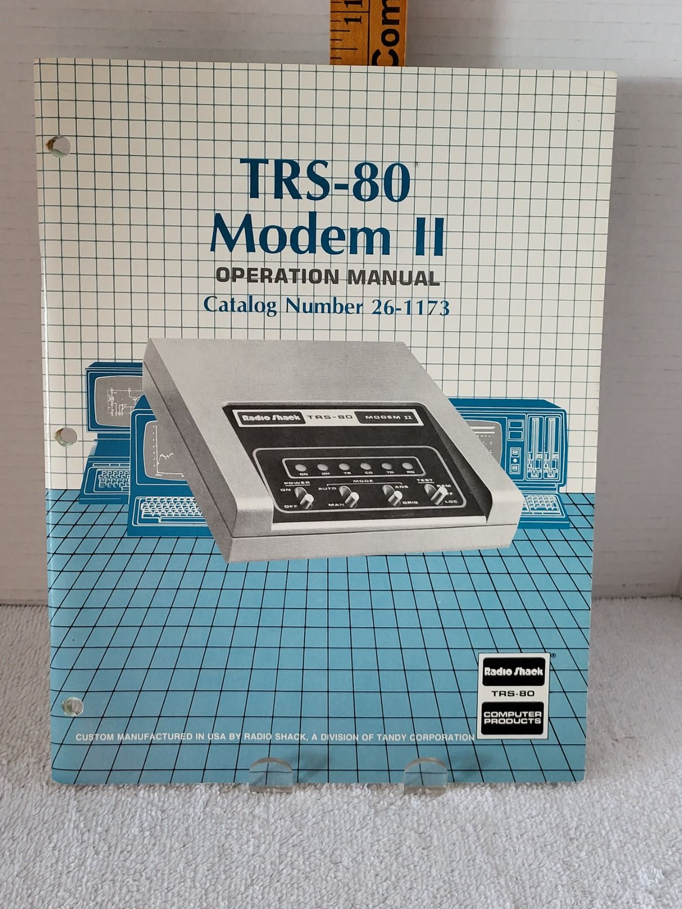 80s Modem TRS-80 MODEM II OPERATION MANUAL