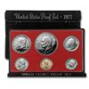 Image 1 : 1977 United States Proof Set, 5 Coins Inside!