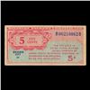 Image 2 : Military Payment Certificate (MPC) Series 471 5c Grades vf+