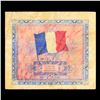 Image 3 : 1944 France WWII Allied Military Currency 2 Francs Note P# 114b Grades vf+