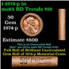 Image 1 : Shotgun Lincoln 1c roll, 1974-p 50 pcs Brandt Wrapper.