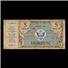 Image 2 : Military Payment Certificate (MPC) Series 472 5c Grades vf+