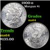 Image 1 : 1900-o Morgan Dollar $1 Grades Choice Unc