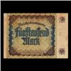 Image 3 : 1922 Germany (Weimar Republic) 5000 Marks Post-WWI Hyperinflation Banknote P# 81a Grades vf++