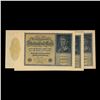 Image 2 : 3x Consecutive 1922 Germany 10,000 Marks "Vampire" Post-WWI Hyperinflation Note, CU! P# 72 Grades CU
