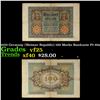 Image 1 : 1920 Germany (Weimar Republic) 100 Marks Banknote P# 69a Grades vf+