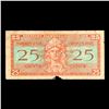 Image 3 : Military Payment Certificate (MPC)  Series 521 25c Grades vf+