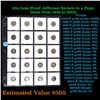 Image 1 : Huge Liifetime Collection - Too Many Coins To Auction Individually - This Lot is For One Page of 20 