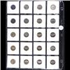 Image 3 : Huge Liifetime Collection - Too Many Coins To Auction Individually - This Lot is For One Page of 20 