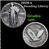 Image 1 : 1928-s Standing Liberty Quarter 25c Grades vg+
