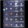 Image 2 : Huge Liifetime Collection - Too Many Coins To Auction Individually - This Lot is For One Page of 20 