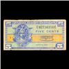 Image 2 : Military Payment Certificate (MPC)  Series 521 5c Grades vf+