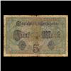 Image 2 : 1917-1918 Germany 5 Marks Banknote P# 56b Grades f+