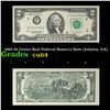 Image 1 : 1995 $2 Green Seal Federal Reserve Note (Atlanta, GA) Grades Choice CU