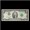 Image 2 : 1995 $2 Green Seal Federal Reserve Note (Atlanta, GA) Grades Choice CU
