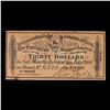 Image 2 : 1864 4th Series Confederate States Thirty Dollars Loan Interest Note Grades Choice AU/BU Slider