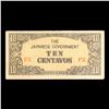 Image 2 : 1942 Philippines (Japanese (JIM) WWII Occupation) 10 Centavos Note P# 104a Grades vf++