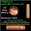 Image 1 : Shotgun Lincoln 1c roll, 2000-p 50 pcs Vintage Wrapper.