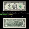 Image 1 : 1995 $2 Green Seal Federal Reserve Note (Atlanta, GA) Grades Select CU