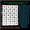 Image 1 : Huge Liifetime Collection - Too Many Coins To Auction Individually - This Lot is For One Page of 20 