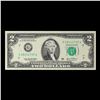 Image 2 : 2003A $2 Green Seal Federal Reserve Note (Chicago, IL) Grades Choice AU/BU Slider