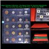Image 1 : Huge Liifetime Collection - Too Many Coins To Auction Individually - This Lot is For One Page of 20 